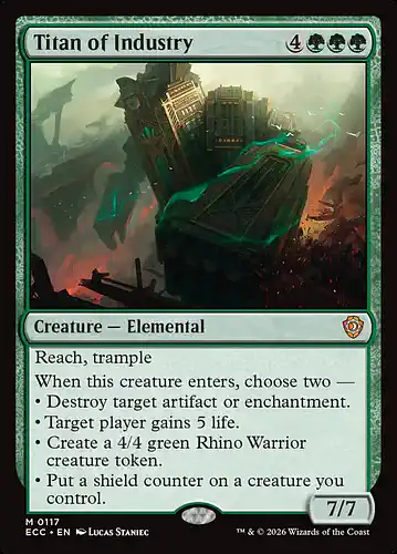 Titan of Industry - ecc Spoiler