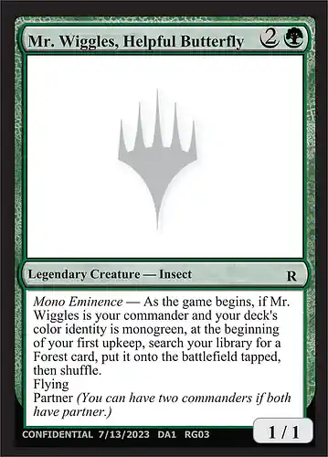 Mr. Wiggles, Helpful Butterfly - unk Spoiler