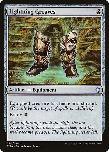 Lightning Greaves - cma Spoiler
