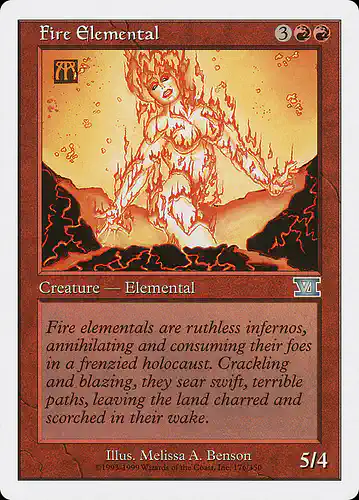 Fire Elemental - 6ed Spoiler