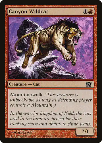 Canyon Wildcat - 8ed Spoiler