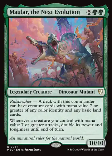 Maular, the Next Evolution - mbc Spoiler