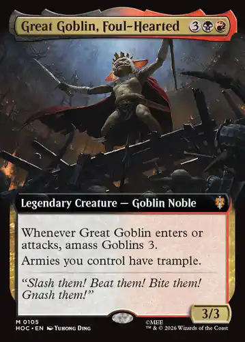 Great Goblin, Foul-Hearted - hoc Spoiler