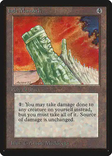 Jade Monolith - leb Spoiler