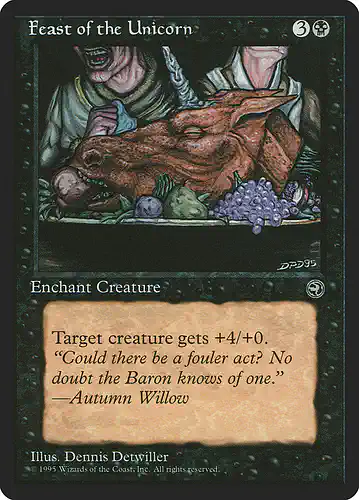 Feast of the Unicorn - hml Spoiler