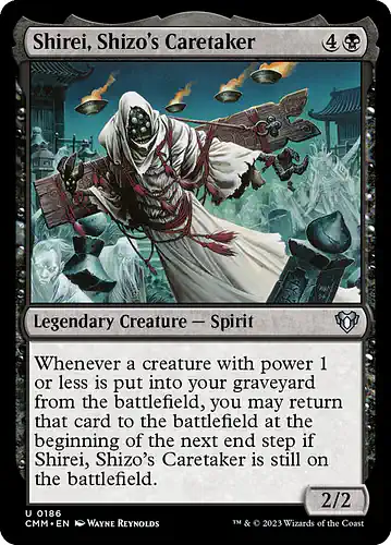 Shirei, Shizo's Caretaker - cmm Spoiler