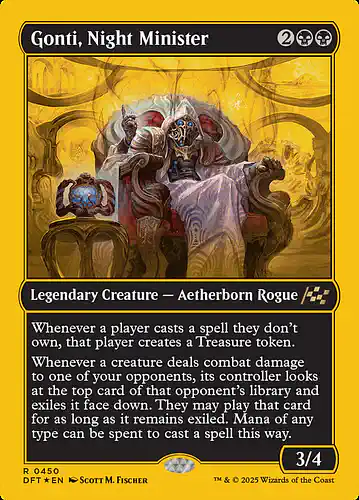 Gonti, Night Minister - dft Spoiler