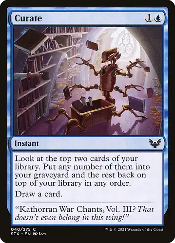 Curate - stx Spoiler