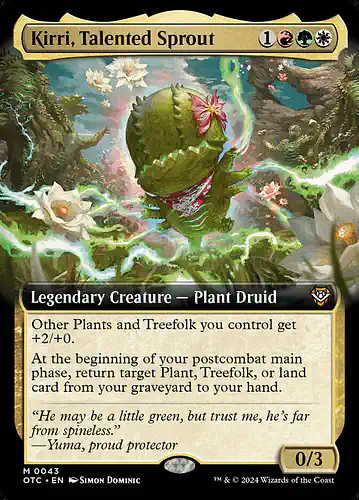 Kirri, Talented Sprout - otc Spoiler