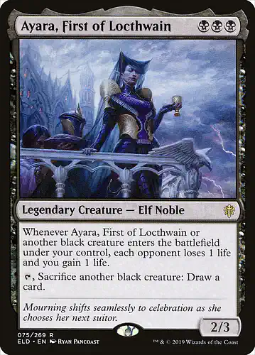 Ayara, First of Locthwain - eld Spoiler