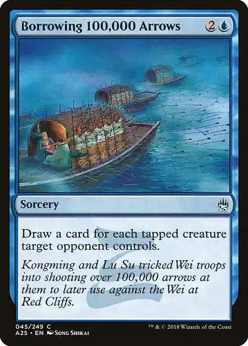 Borrowing 100,000 Arrows - a25 Spoiler