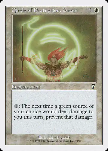 Circle of Protection: Green - 7ed Spoiler