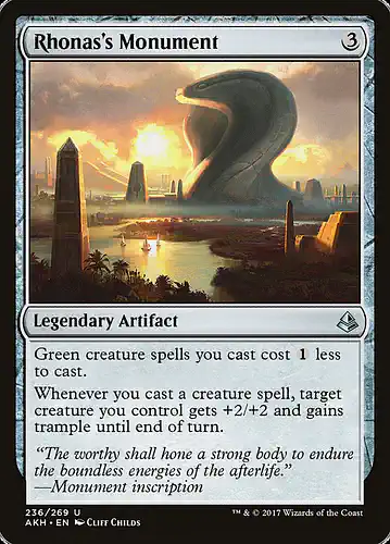 Rhonas's Monument - akh Spoiler