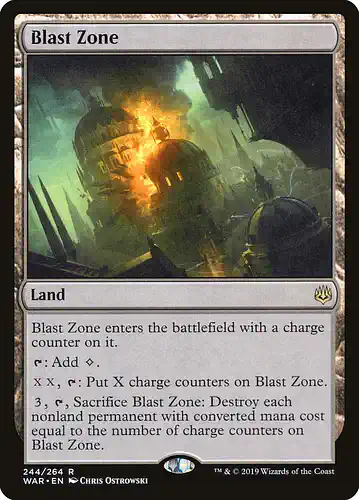 Blast Zone - war Spoiler