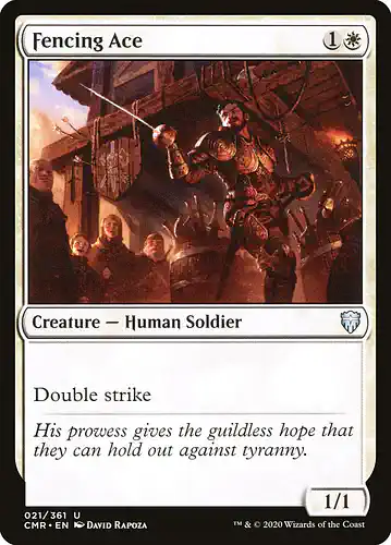 Fencing Ace - cmr Spoiler