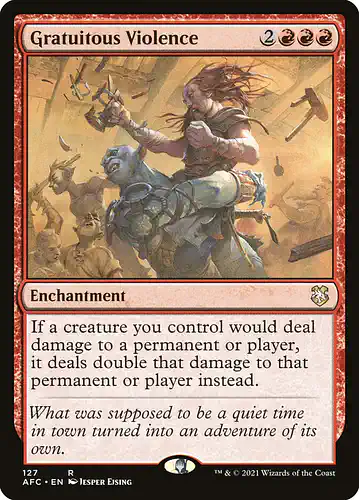 Gratuitous Violence - afc Spoiler