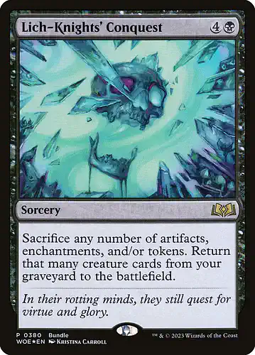 Lich-Knights' Conquest - woe Spoiler