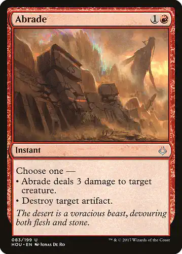 Abrade - hou Spoiler