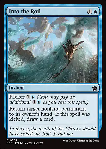 Into the Roil - fdn Spoiler