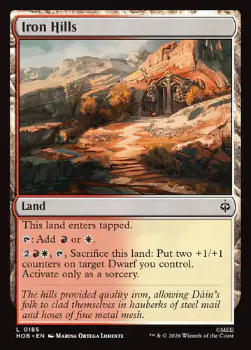 Iron Hills - hob Spoiler