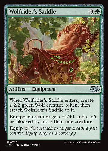 Wolfrider's Saddle - j25 Spoiler