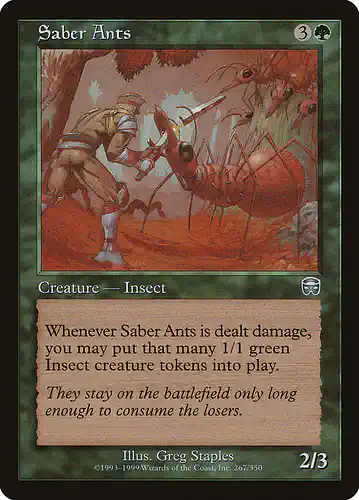 Saber Ants - mmq Spoiler