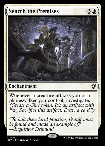 Search the Premises - mkc Spoiler