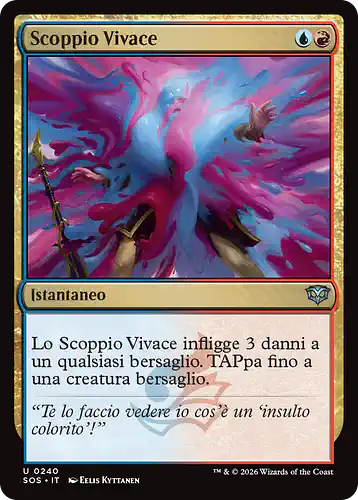Vibrant Outburst - sos Spoiler