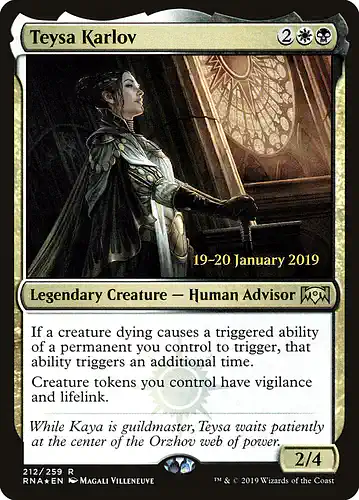 Teysa Karlov - rna Spoiler