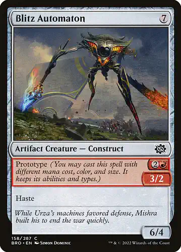 Blitz Automaton - bro Spoiler