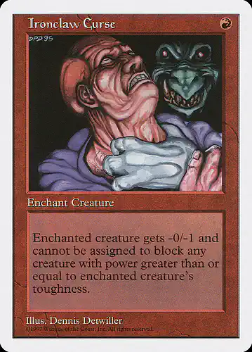 Ironclaw Curse - 5ed Spoiler
