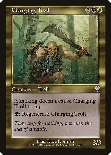 Charging Troll - inv Spoiler