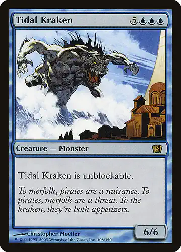 Tidal Kraken - 8ed Spoiler