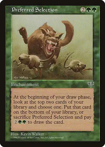 Preferred Selection - mir Spoiler