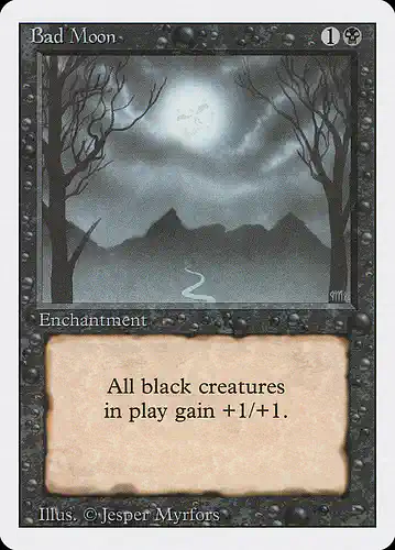 Bad Moon - 3ed Spoiler