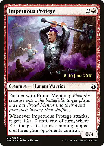 Impetuous Protege - bbd Spoiler