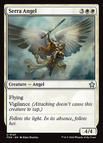 Serra Angel - fdn Spoiler
