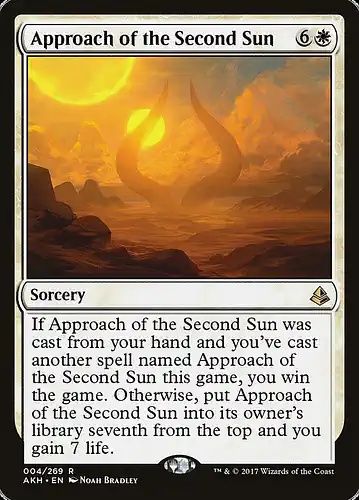 Approach of the Second Sun - akh Spoiler