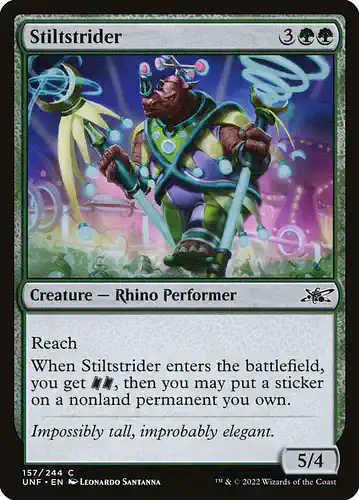 Stiltstrider - unf Spoiler