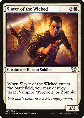 Slayer of the Wicked - ddq Spoiler