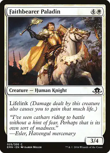 Faithbearer Paladin - emn Spoiler