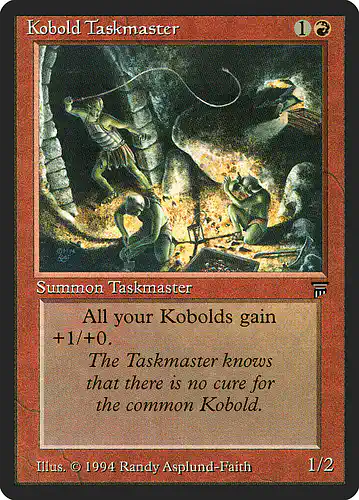 Kobold Taskmaster - leg Spoiler
