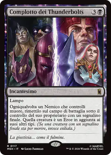 Thunderbolts Conspiracy - msh Spoiler