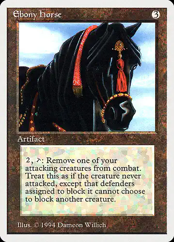 Ebony Horse - sum Spoiler
