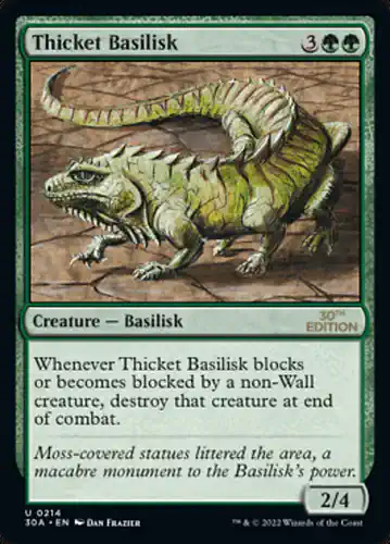 Thicket Basilisk - 30a Spoiler