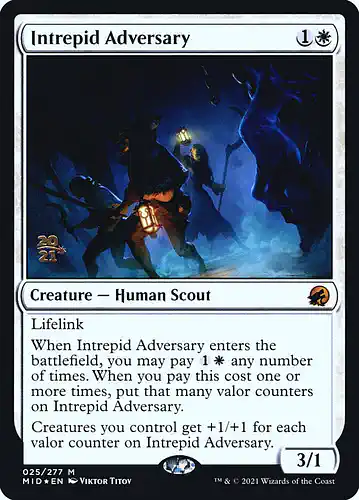 Intrepid Adversary - mid Spoiler