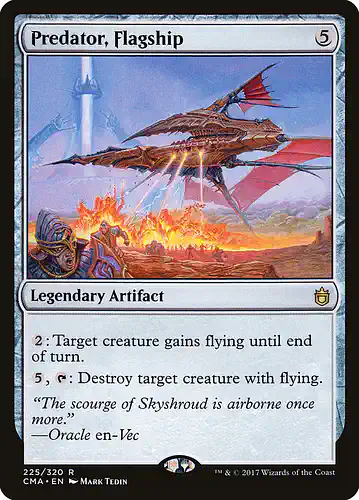 Predator, Flagship - cma Spoiler