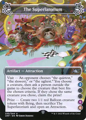 The Superlatorium - unf Spoiler