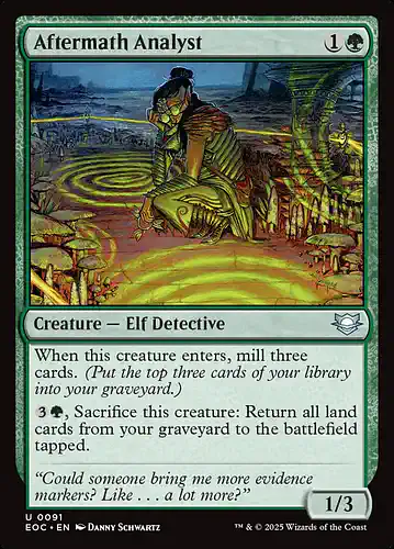 Aftermath Analyst - eoc Spoiler