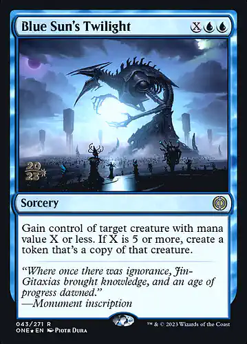 Blue Sun's Twilight - one Spoiler